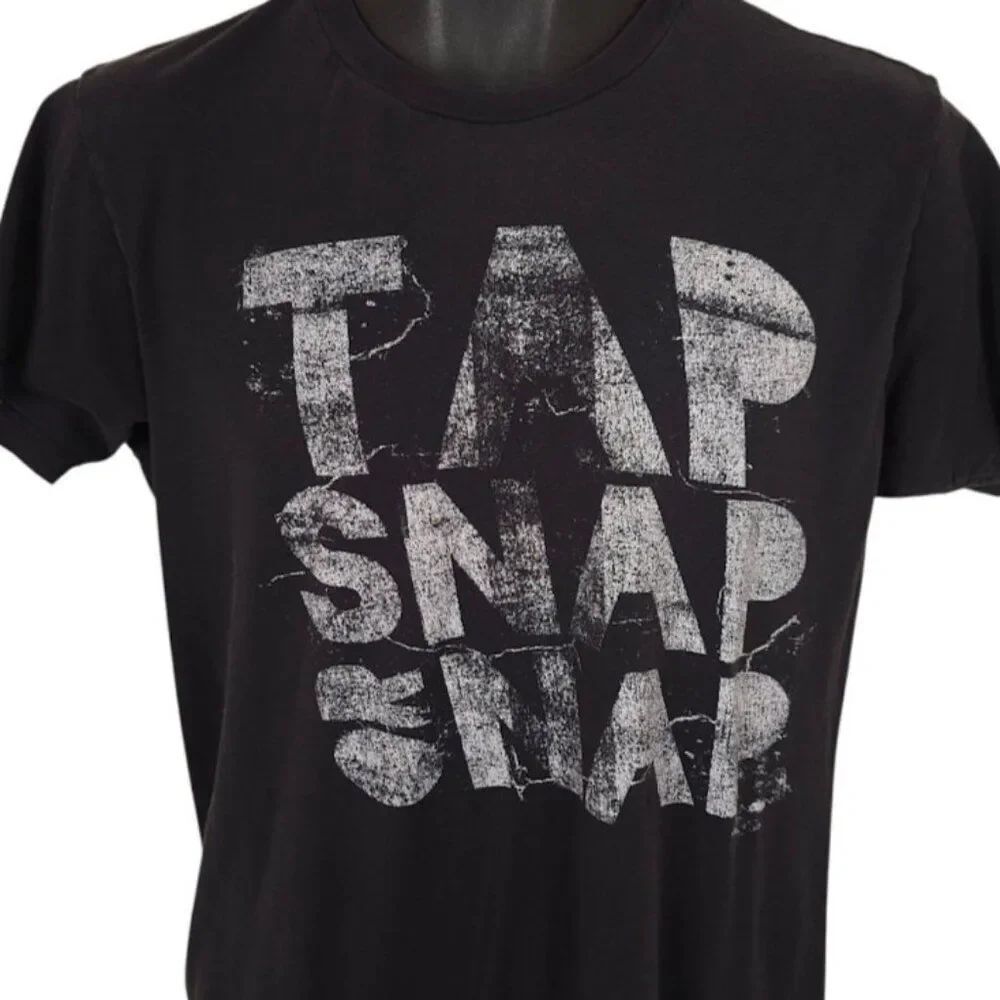 Tap Snap Nap T Shirt Mens Size Medium Black Brazilian Jiu Jitsu MMA Fighter